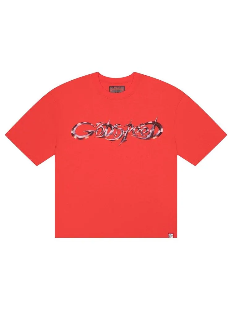 Футболка Godspeed New Age Logo T-Shirt — изображение 1 из 3, красный