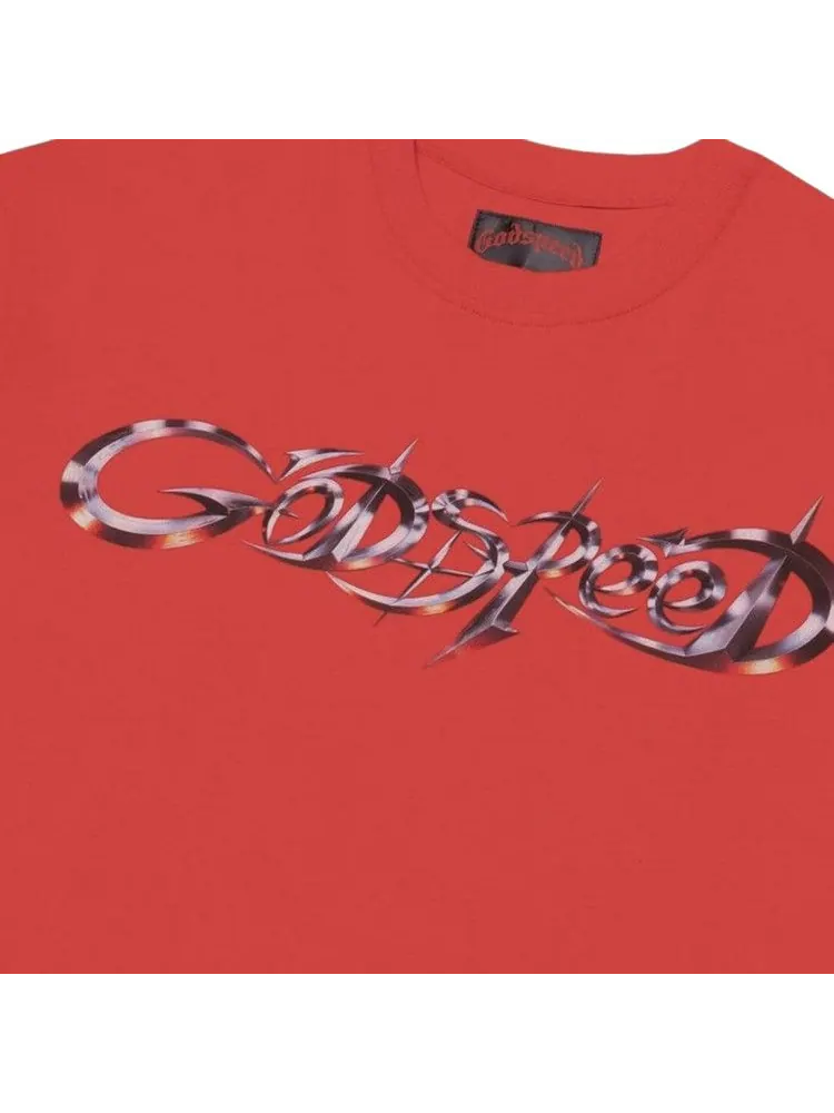 Футболка Godspeed New Age Logo T-Shirt — изображение 3 из 3, красный