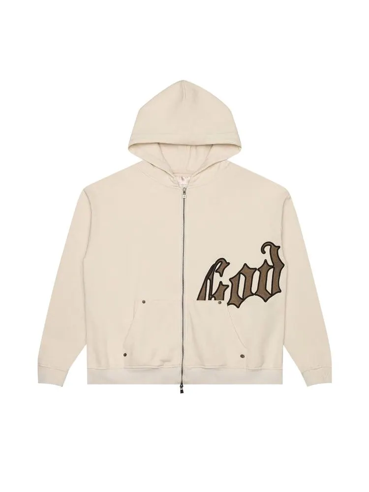 Топ Godspeed OG Logo Sweatsuit V2, Creme Brolive — изображение 2 из 3, бежевый