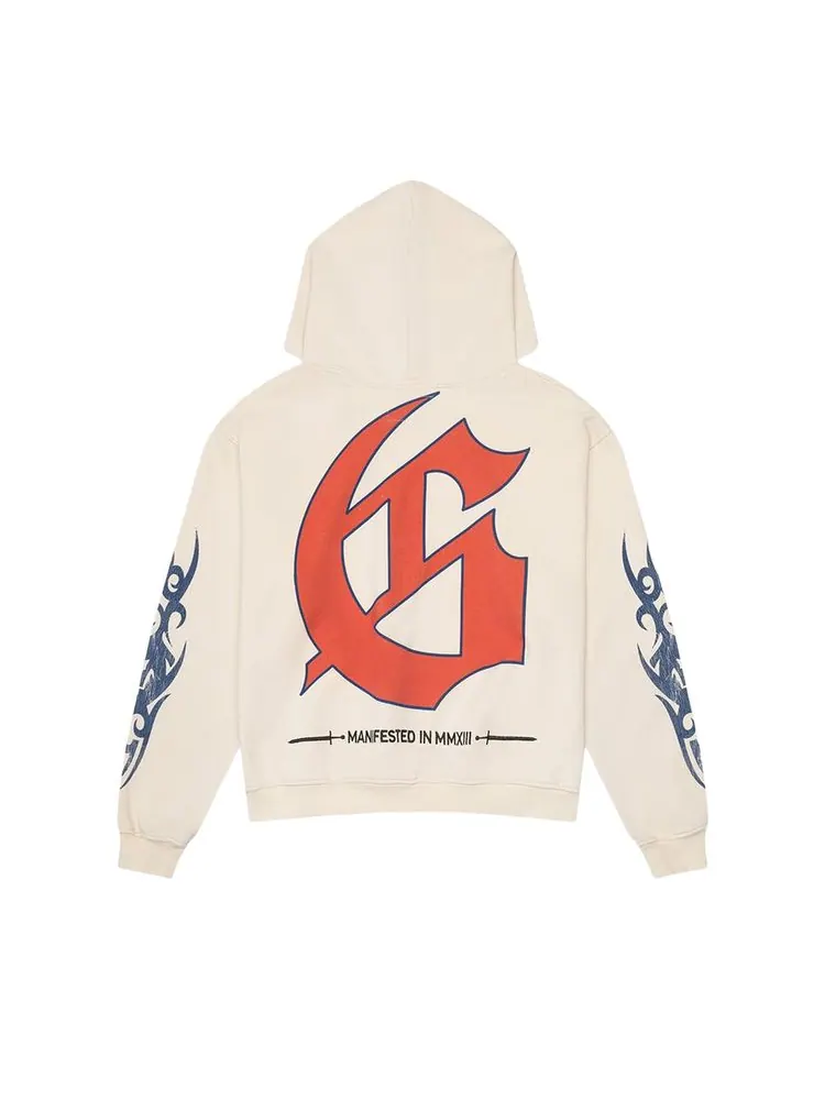 Толстовка Godspeed Seasick Hoodie — изображение 2 из 2, белый