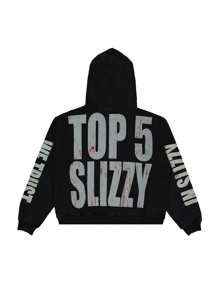 Худи Godspeed Top 5 Slizzy VVS Hoodie — изображение 2 из 2, черный