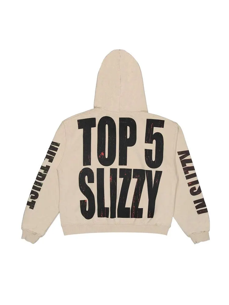 Худи Godspeed Top 5 Slizzy VVS Hoodie — изображение 2 из 2, кость