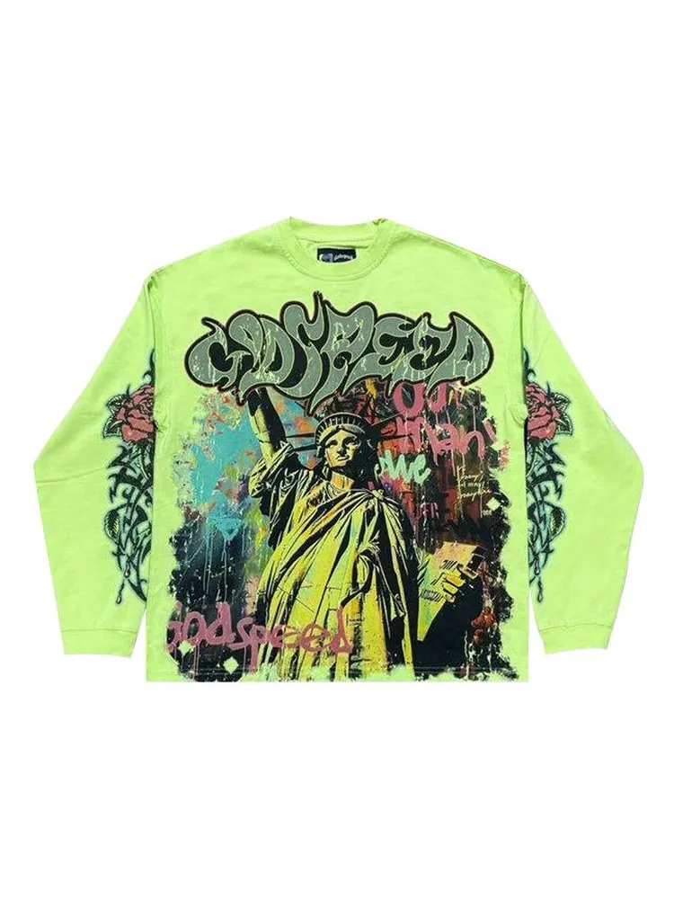 Футболка Godspeed Vandal Long-Sleeve T-Shirt — изображение 1 из 2, желтый