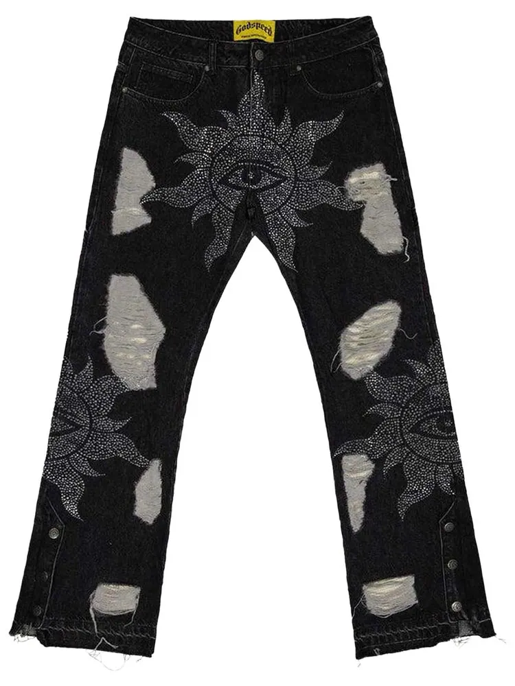 Джинсы Godspeed Crystal Vizion Denim