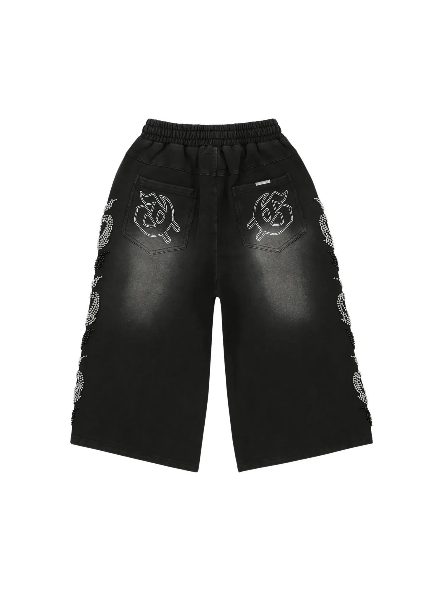 Шорты Godspeed Nior Studded 3QTR Shorts — изображение 2 из 2, черный