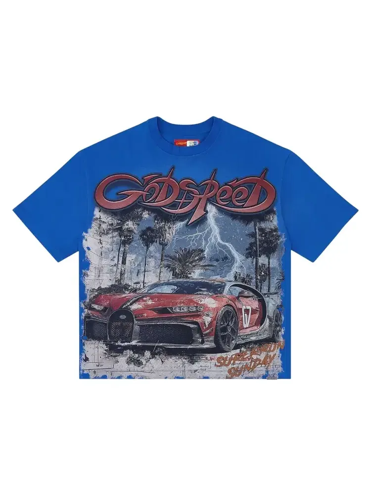 Футболка с принтом авто Godspeed Gatti Miami Superrun