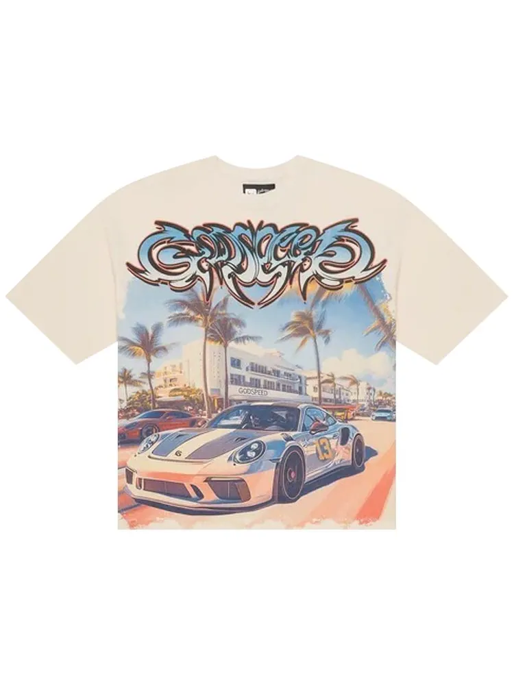 Футболка Godspeed Car Meet Miami "Bone"