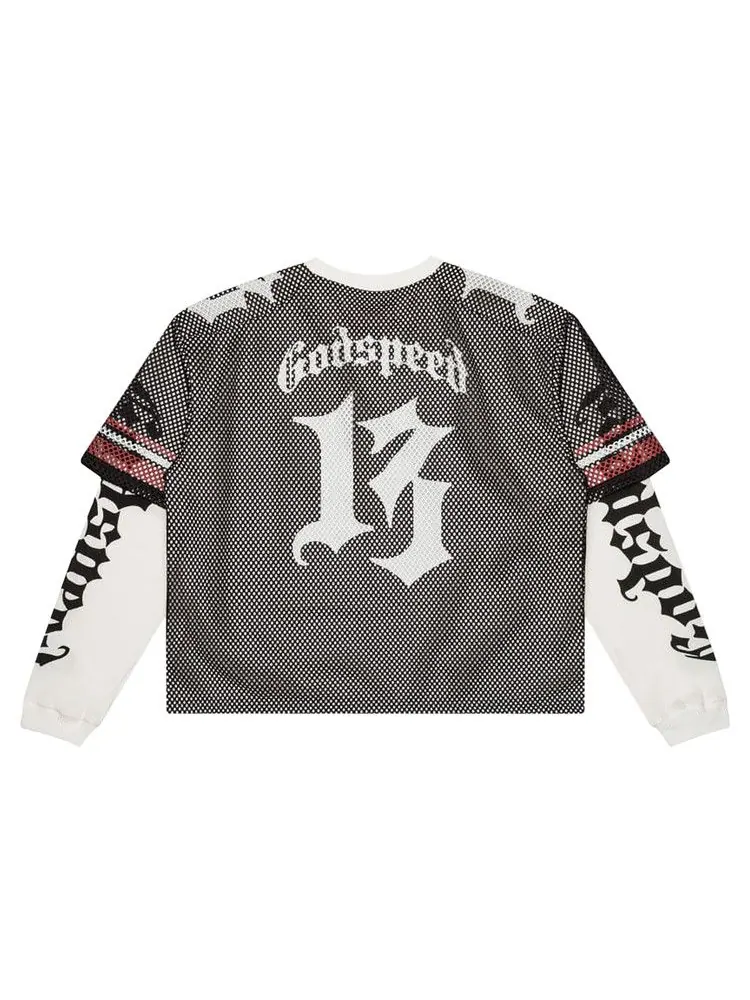 Джерси Godspeed TD Layered Jersey — изображение 2 из 2, черный/белый/красный