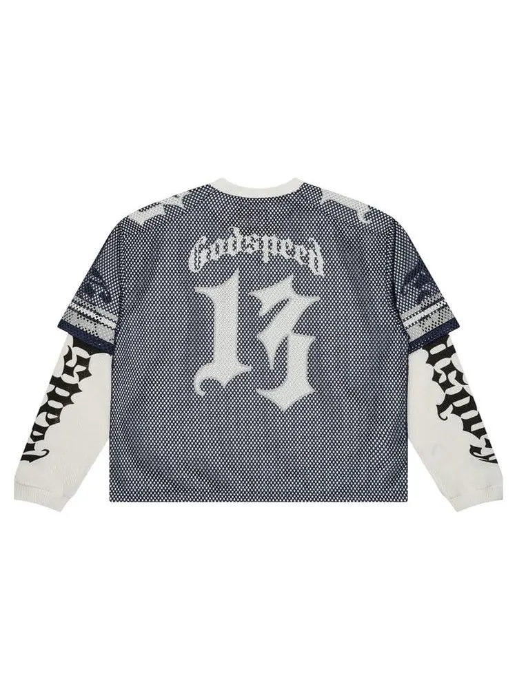 Джерси Godspeed TD Layered Jersey — изображение 2 из 2, темно-синий/серый