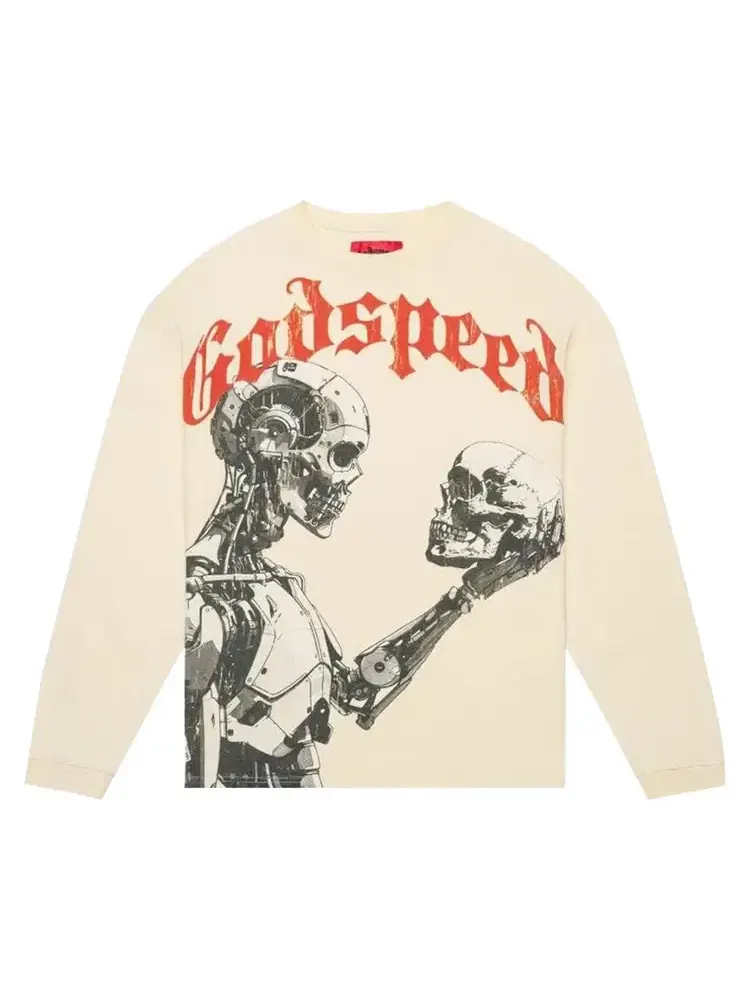 Футболка с длинными рукавами Godspeed Mankind Vs AI
