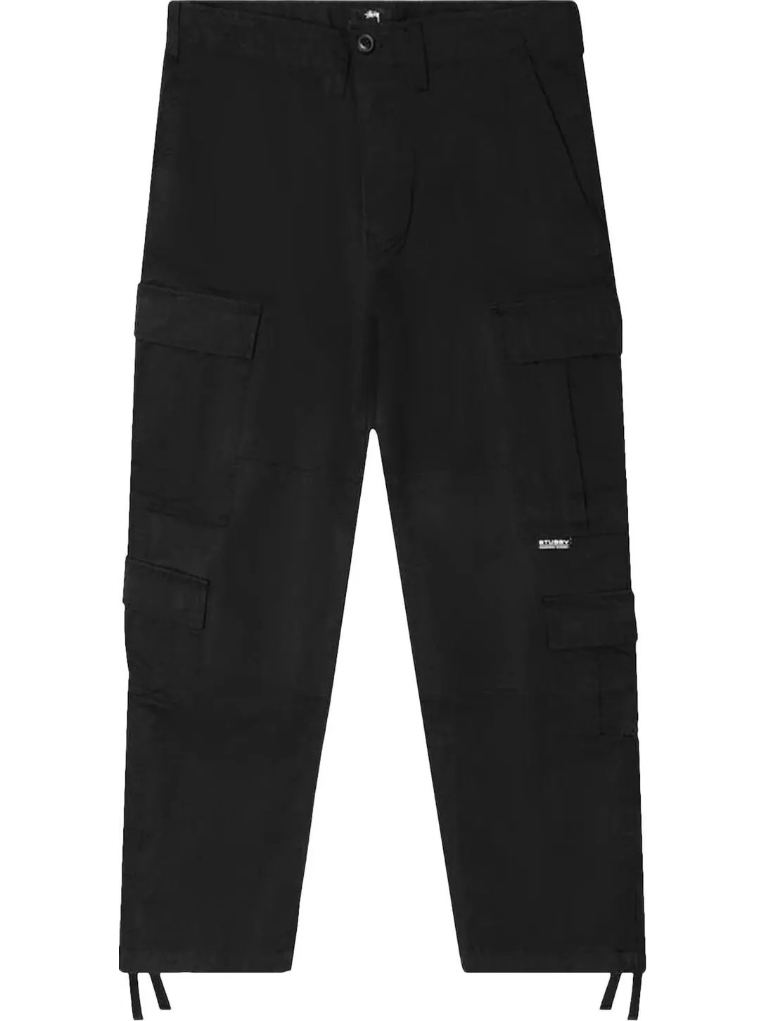 Брюки Stussy Nylon Ripstop Surplus Cargo Pant 'Black' — изображение 1 из 2, черный