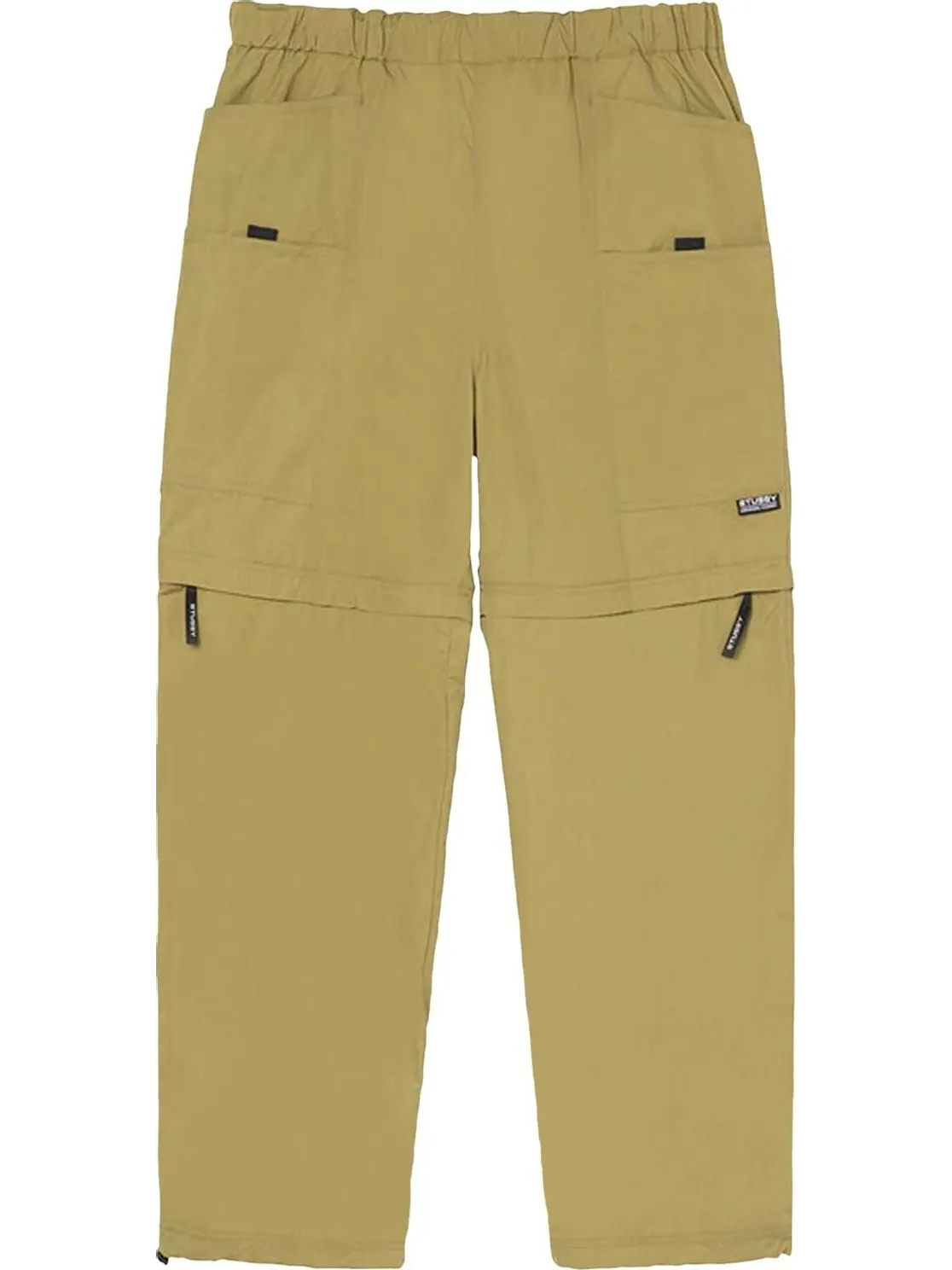 Брюки Stussy Nyco Convertible Pant 'Bright Olive' — изображение 1 из 2, зеленый