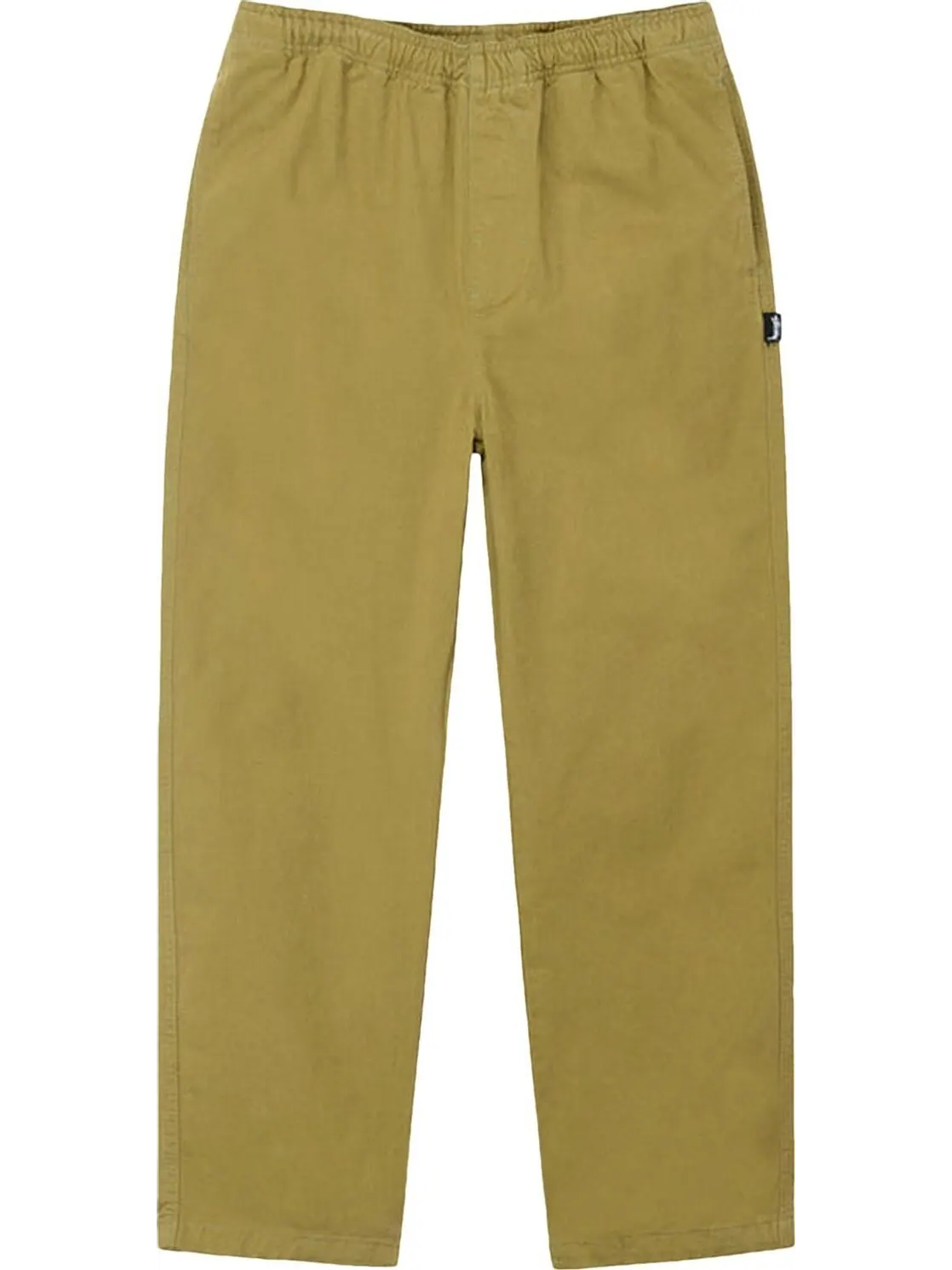 Брюки Stussy Brushed Beach Pant 'Bright Olive' — изображение 1 из 2, зеленый