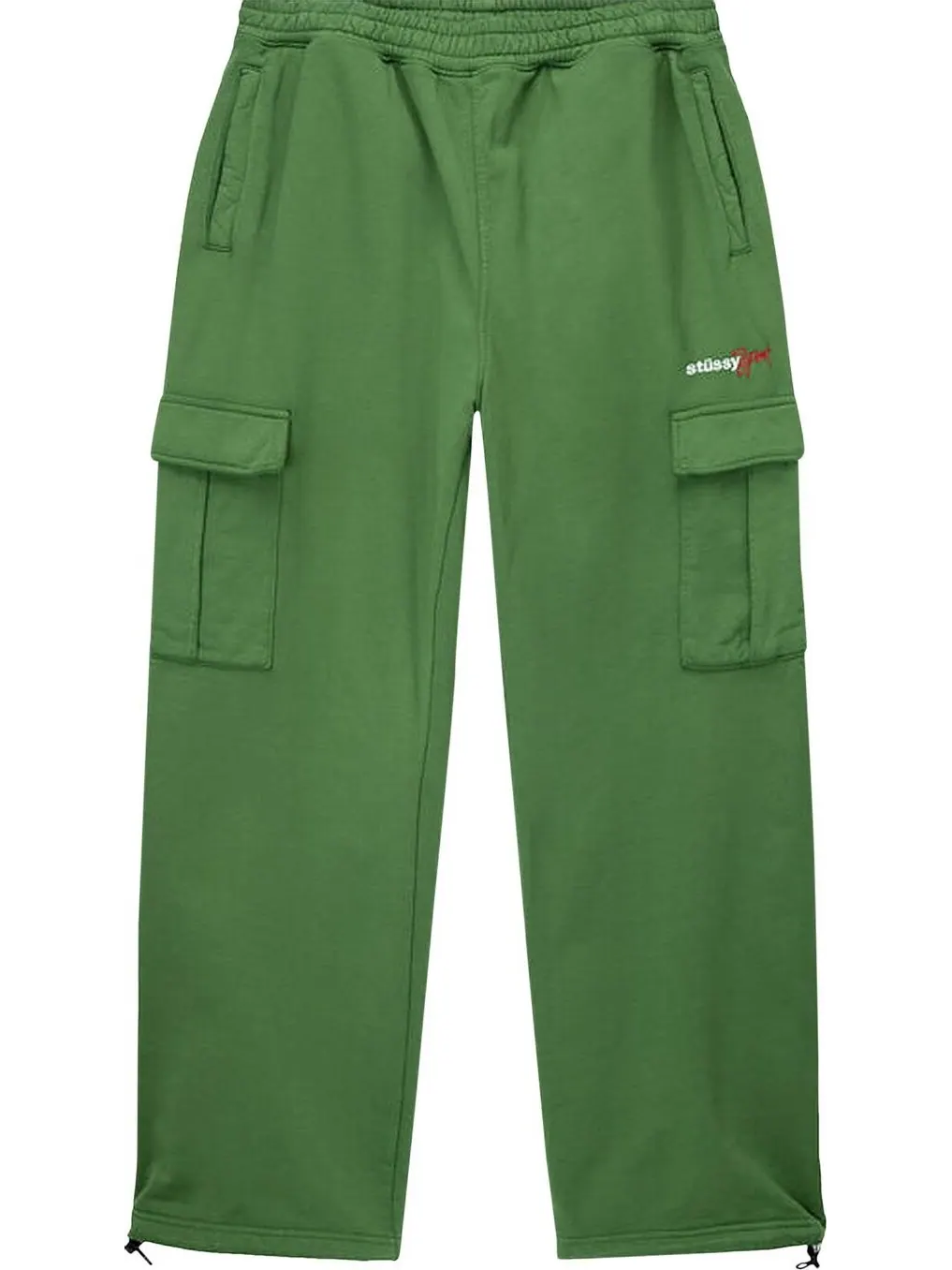 Брюки Stussy Sport Cargo Fleece Pant 'Green' — изображение 1 из 2, зеленый
