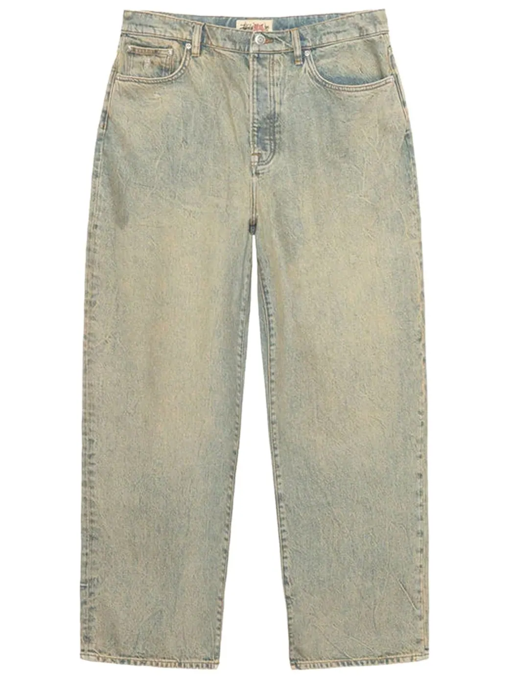 Джинсы Stussy Big Ol Denim с высокой талией — изображение 1 из 2, синий