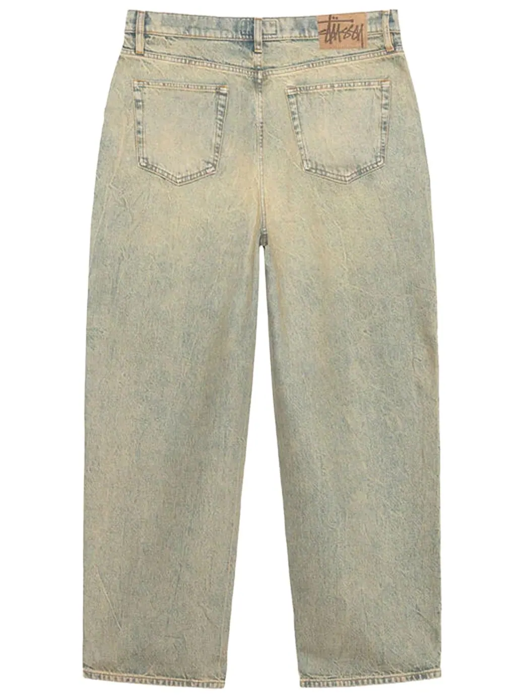 Джинсы Stussy Big Ol Denim с высокой талией — изображение 2 из 2, синий