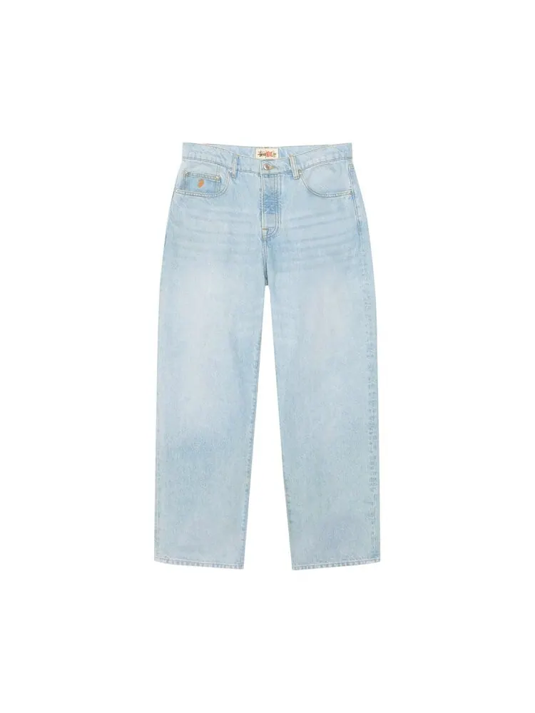 Джинсы Stussy Big Ol' Denim Jean — изображение 1 из 2, светлая стирка