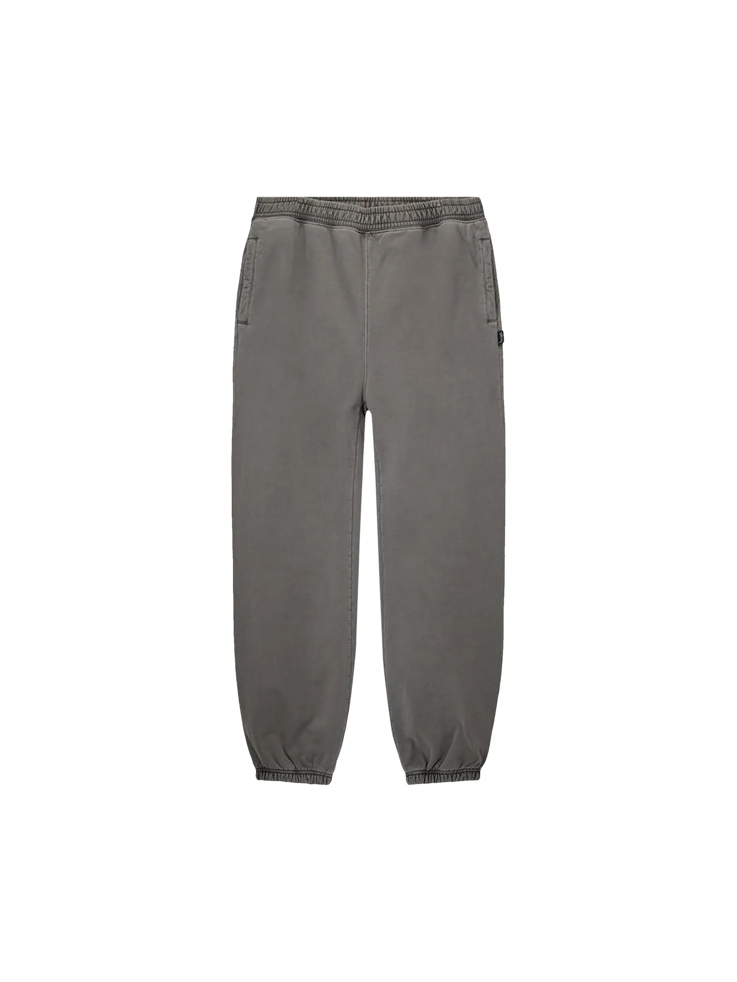 Штаны Stussy из флиса, окрашенного в пигмент — изображение 1 из 2, темно-серый