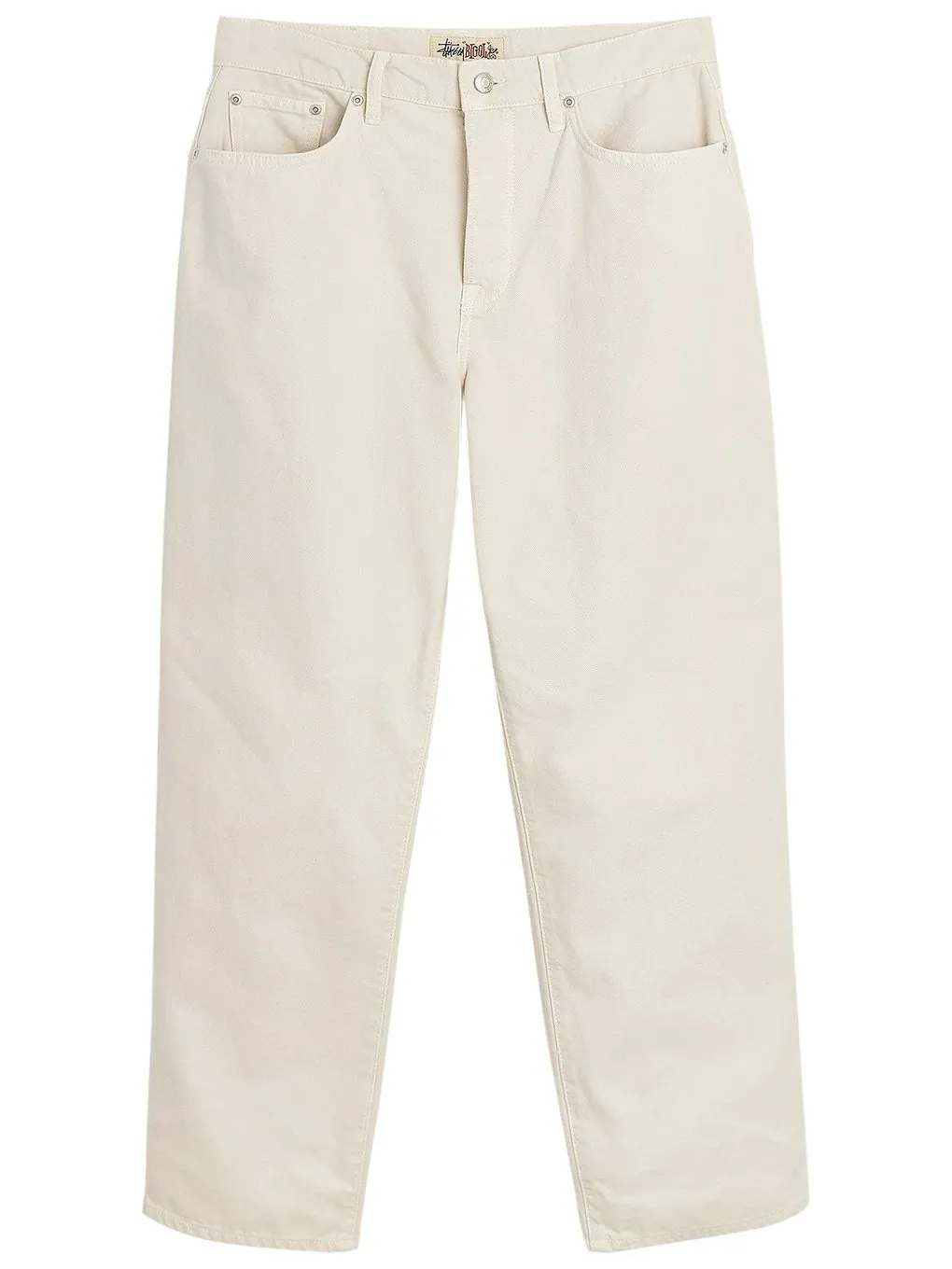 Брюки Stussy Big Ol Jean Washed Canvas — изображение 1 из 1, белый