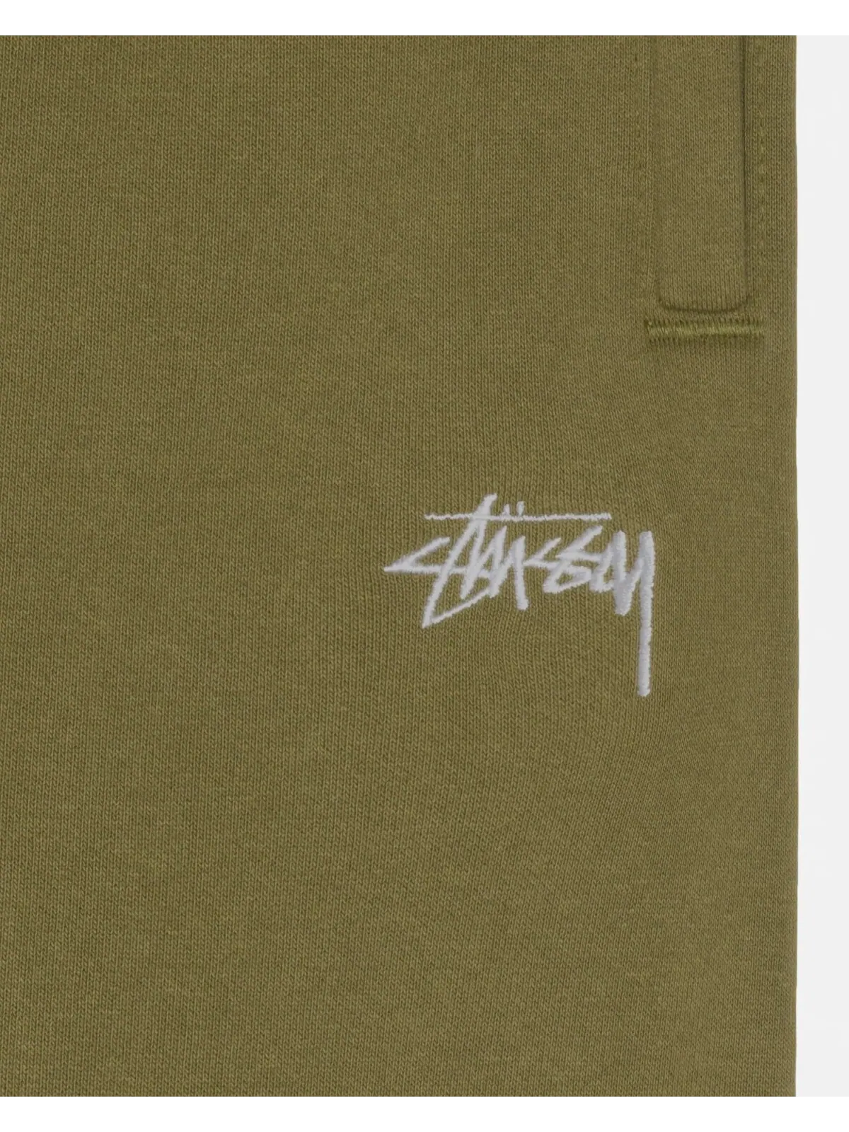 Брюки спортивные Stussy Stock Logo — изображение 4 из 11, оливковый