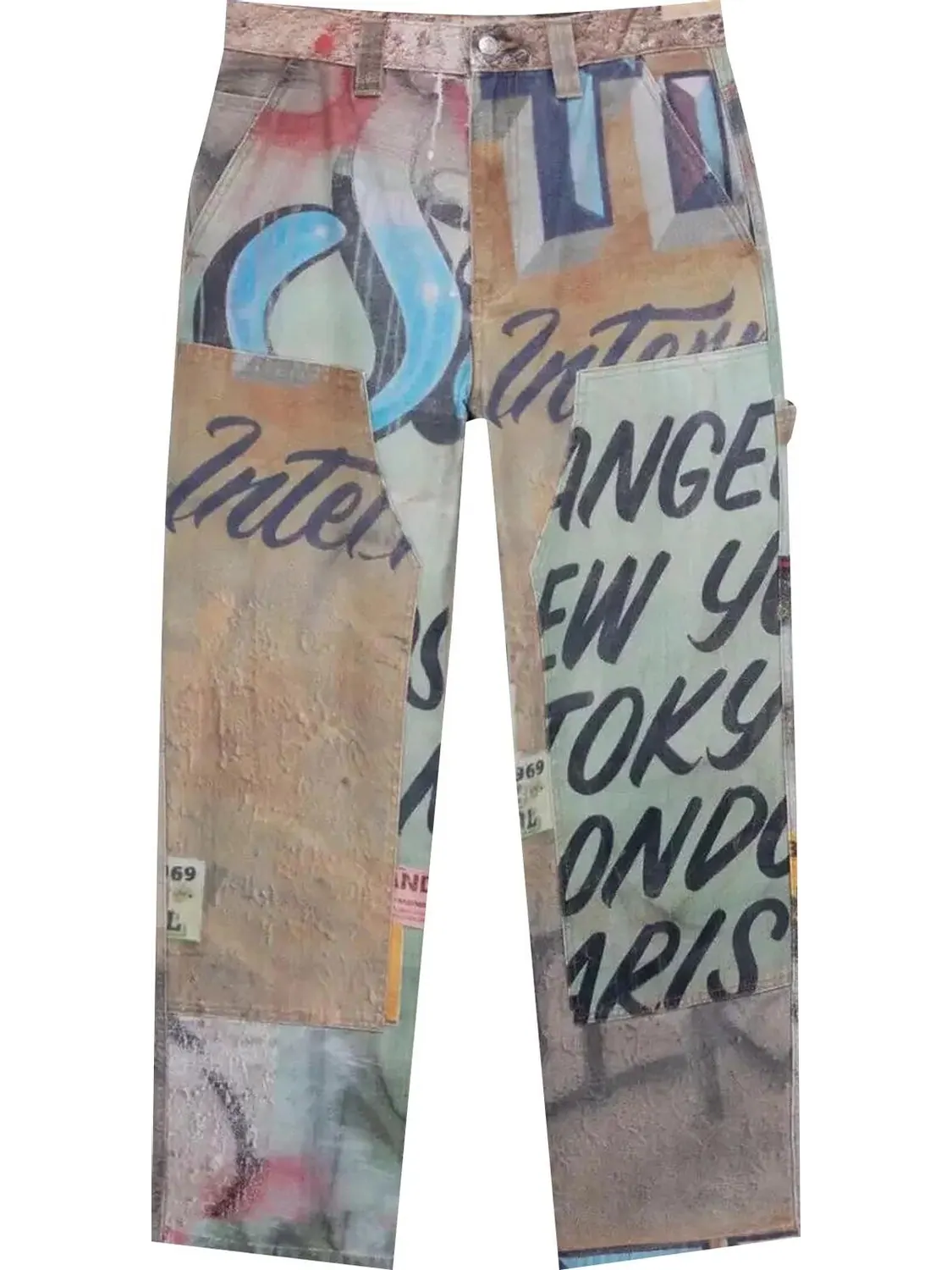 Брюки Stussy Alfonso Canvas Work — 1