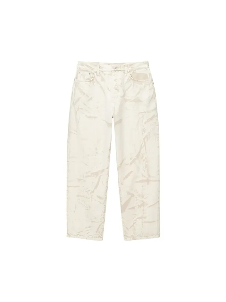 Джинсы Stussy Distressed Canvas Big Ol' Jean — изображение 1 из 2, бежевый