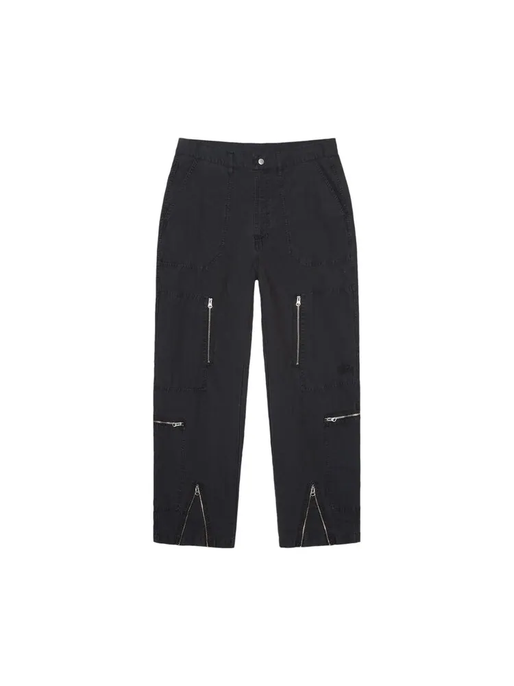 Брюки Stussy Nyco Flight Pant — изображение 1 из 2, черный