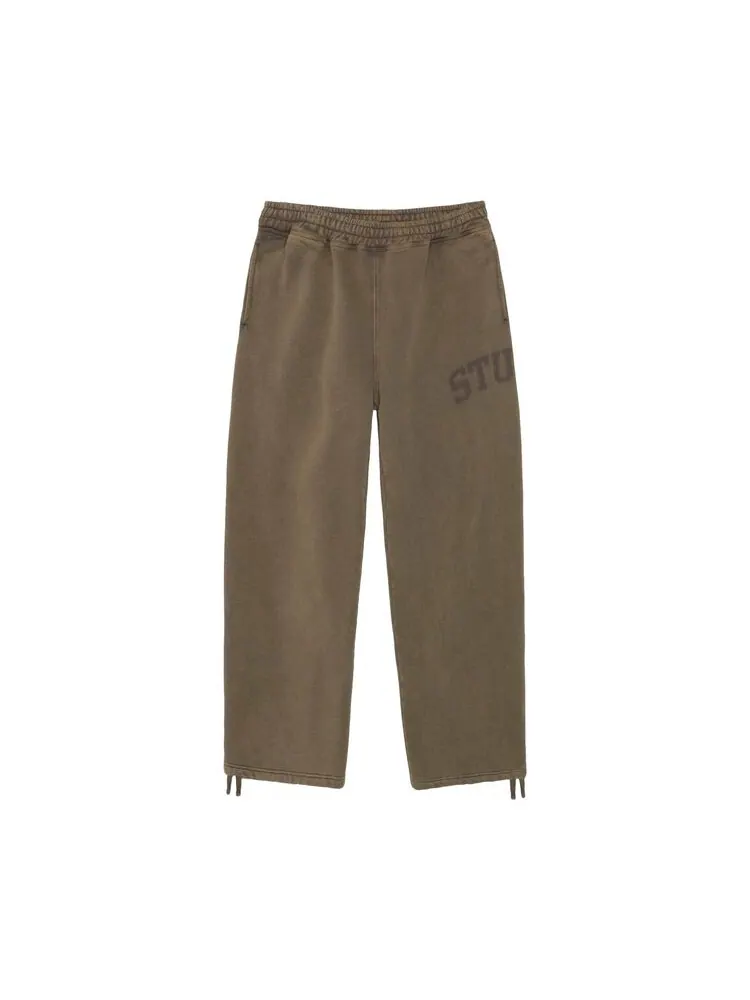 Брюки Stussy Faded Graphic Fleece Pant Olive — изображение 1 из 2, оливковый
