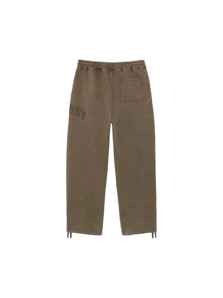 Брюки Stussy Faded Graphic Fleece Pant Olive — изображение 2 из 2, оливковый