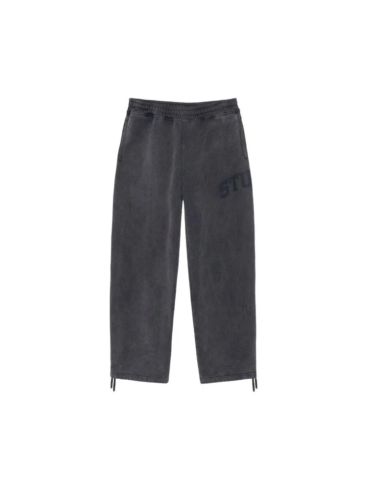Брюки Stussy Faded Graphic Fleece Pant — изображение 1 из 2, черный