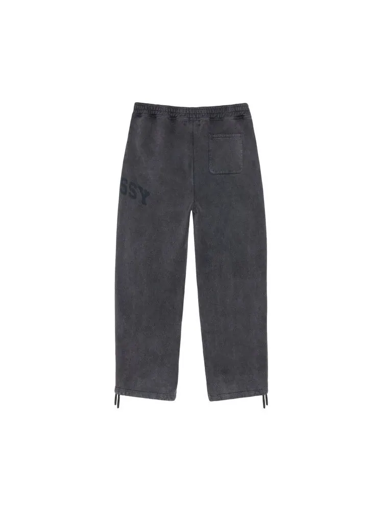 Брюки Stussy Faded Graphic Fleece Pant — изображение 2 из 2, черный