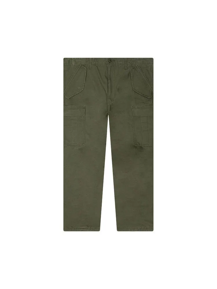 Брюки Stussy Ripstop Military Cargo Pant — изображение 1 из 2, оливковый