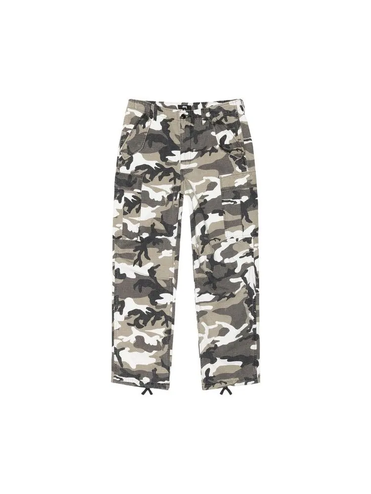 Брюки Stussy Ripstop Military Cargo Pant — изображение 1 из 2, снежный камуфляж