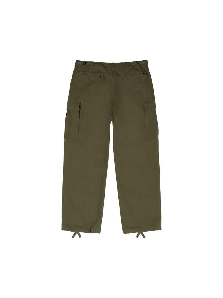 Брюки Stussy Cargo Pant — изображение 2 из 2, оливковый зеленый