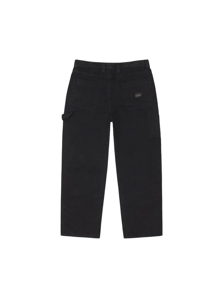 Брюки Stussy Carpenter Pant Canvas — изображение 2 из 2, черный
