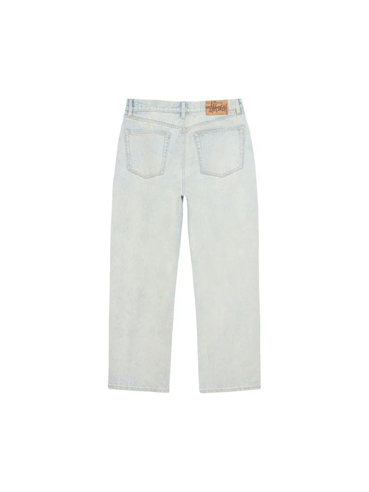 Джинсы Stussy New Classic Jean Pigment Coated Denim — изображение 2 из 2, светлая стирка