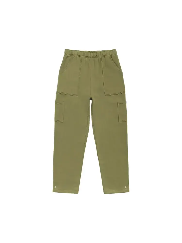 Флисовые брюки Stussy Utility Fleece Pant 'Olive'