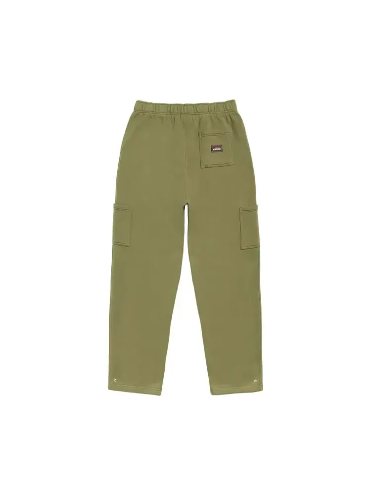 Флисовые брюки Stussy Utility Fleece Pant 'Olive' — изображение 2 из 2, зеленый
