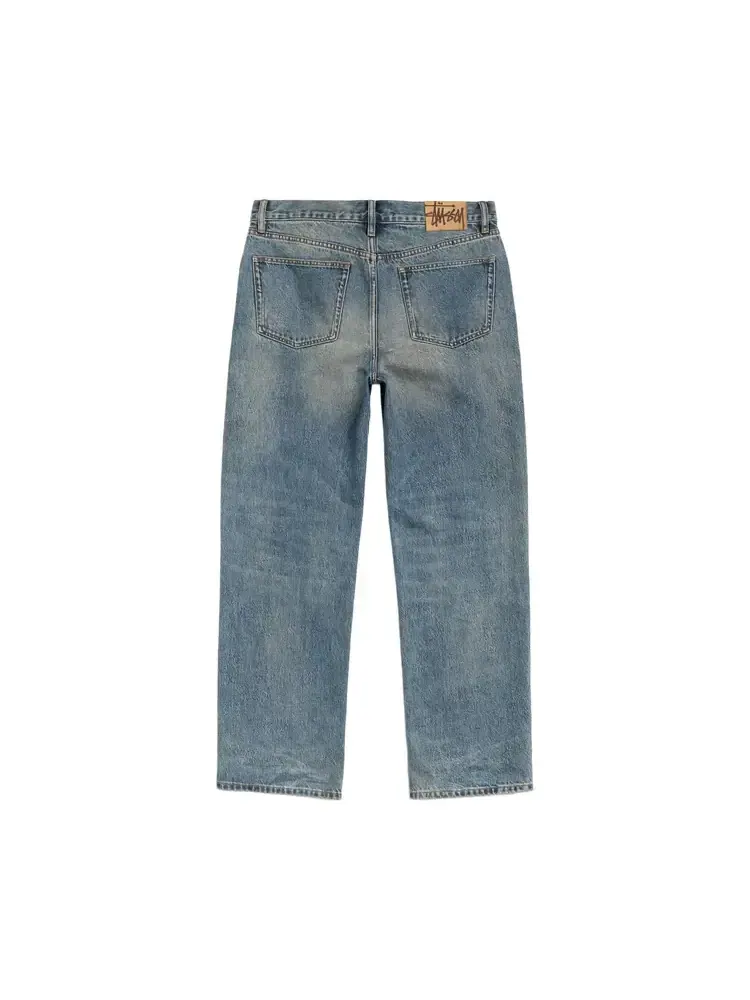 Stussy New Classic Jean Denim 'Vintage Mid Wash' — изображение 2 из 2, синий