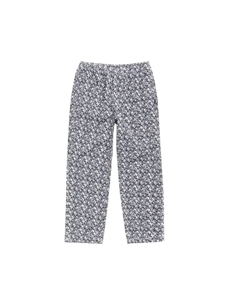 Пляжные брюки Stussy из хлопковой саржи "Bones"