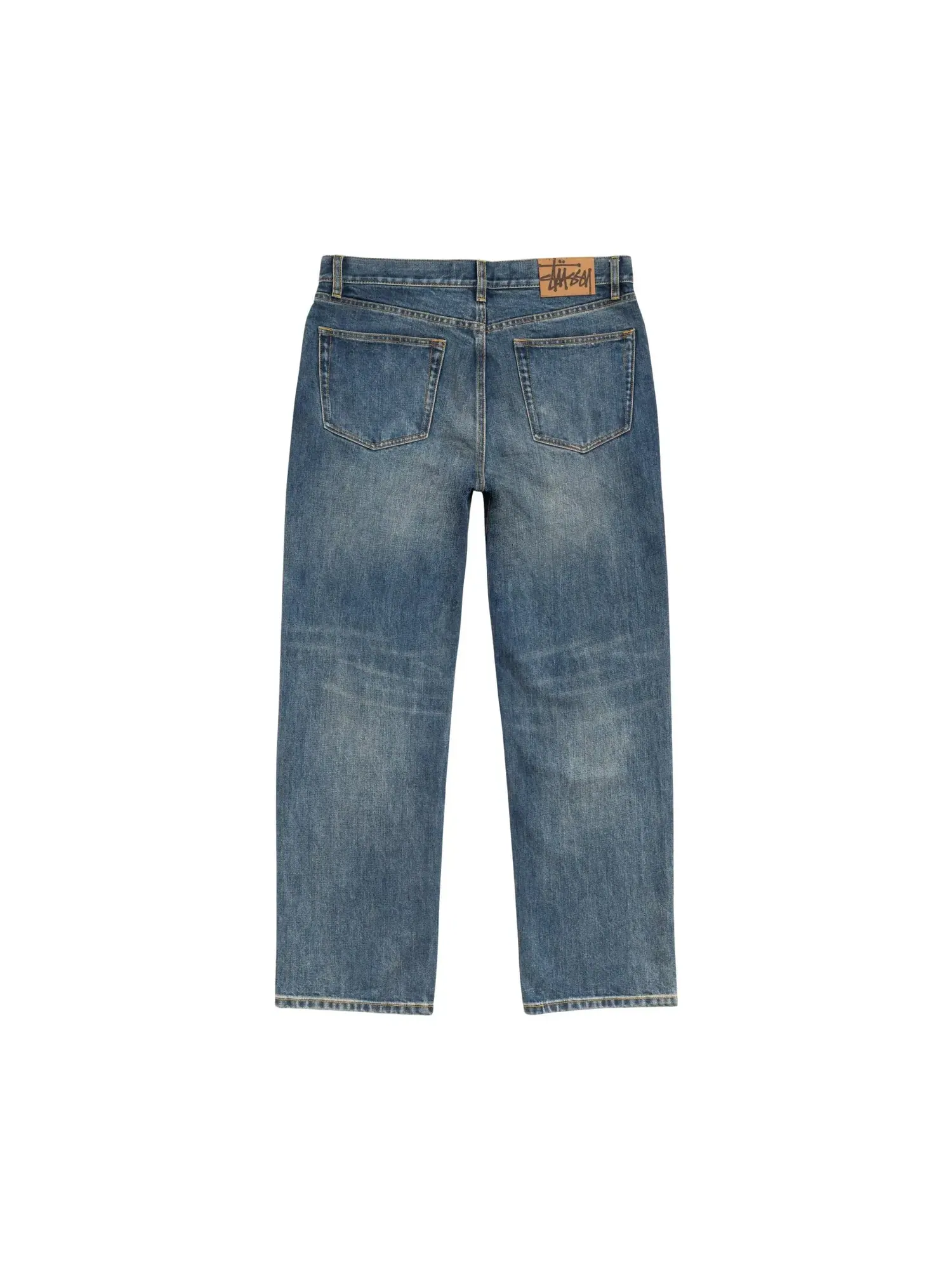 Джинсы Stussy New Classic Jean Slub Denim — изображение 2 из 2, синий
