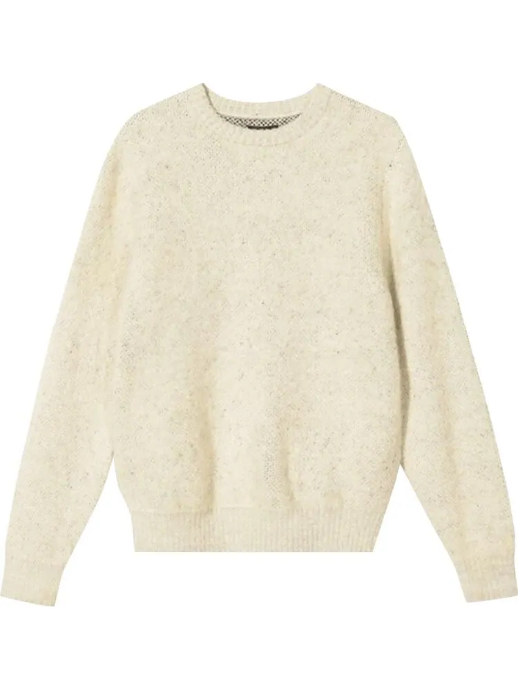 Свитер Stussy 8 Ball Heavy Brushed Mohair Sweater 'Cream' — изображение 1 из 2, бежевый