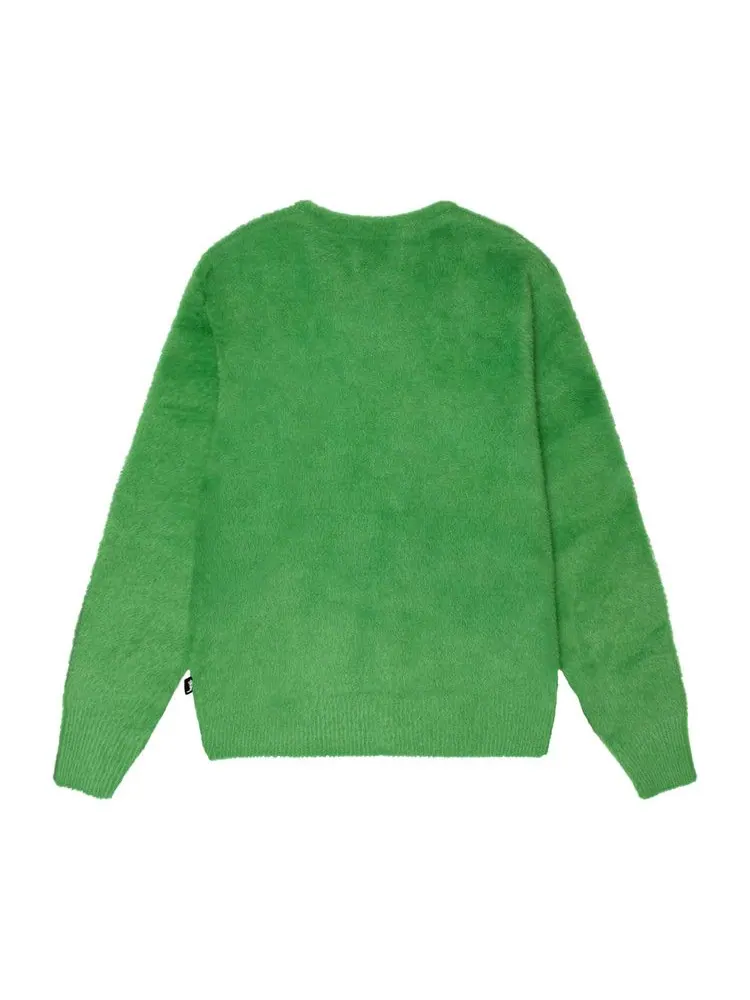 Кардиган Stussy Shaggy Cardigan — изображение 2 из 2, зеленый