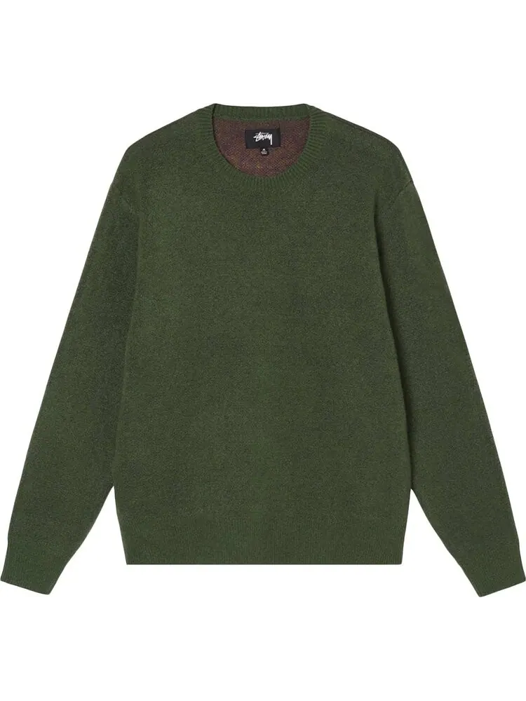 Свитер Stussy Paisley Sweater 'Green' — изображение 1 из 2, зеленый