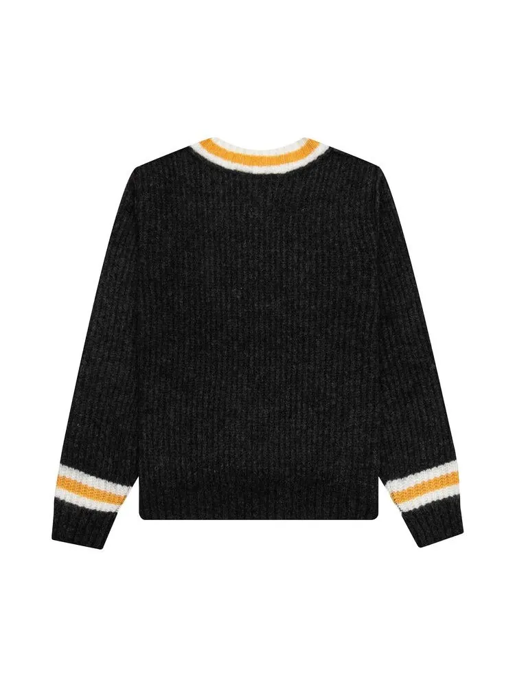 Свитер Stussy Mohair Tennis Sweater — изображение 2 из 2, темно-серый