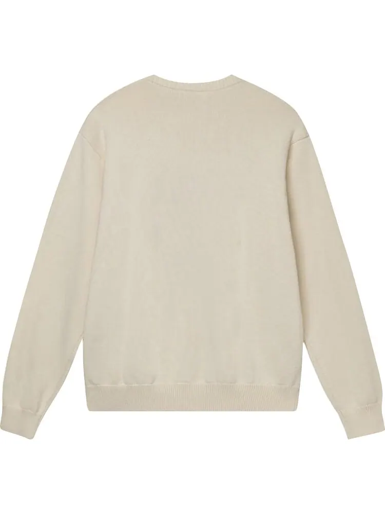 Свитер Stussy Skull Sweater 'Natural' — изображение 2 из 2, бежевый