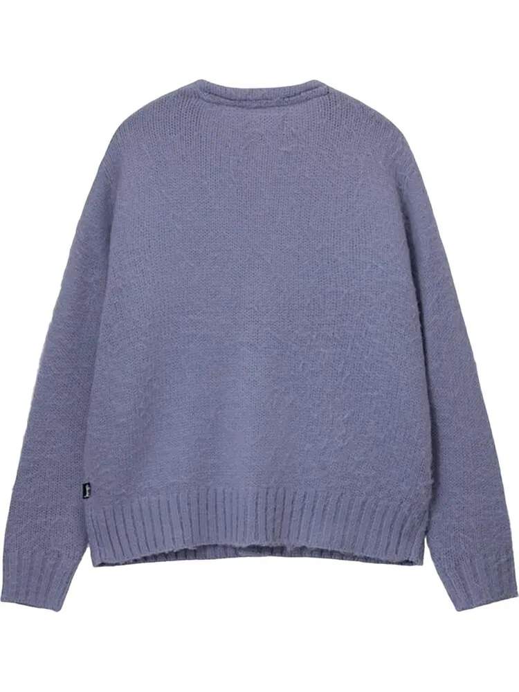Кардиган Stussy Brushed Cardigan 'Lavender' — изображение 2 из 2, фиолетовый