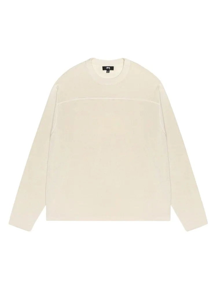 Свитер Stussy Lightweight Football Crew — изображение 1 из 2, кость
