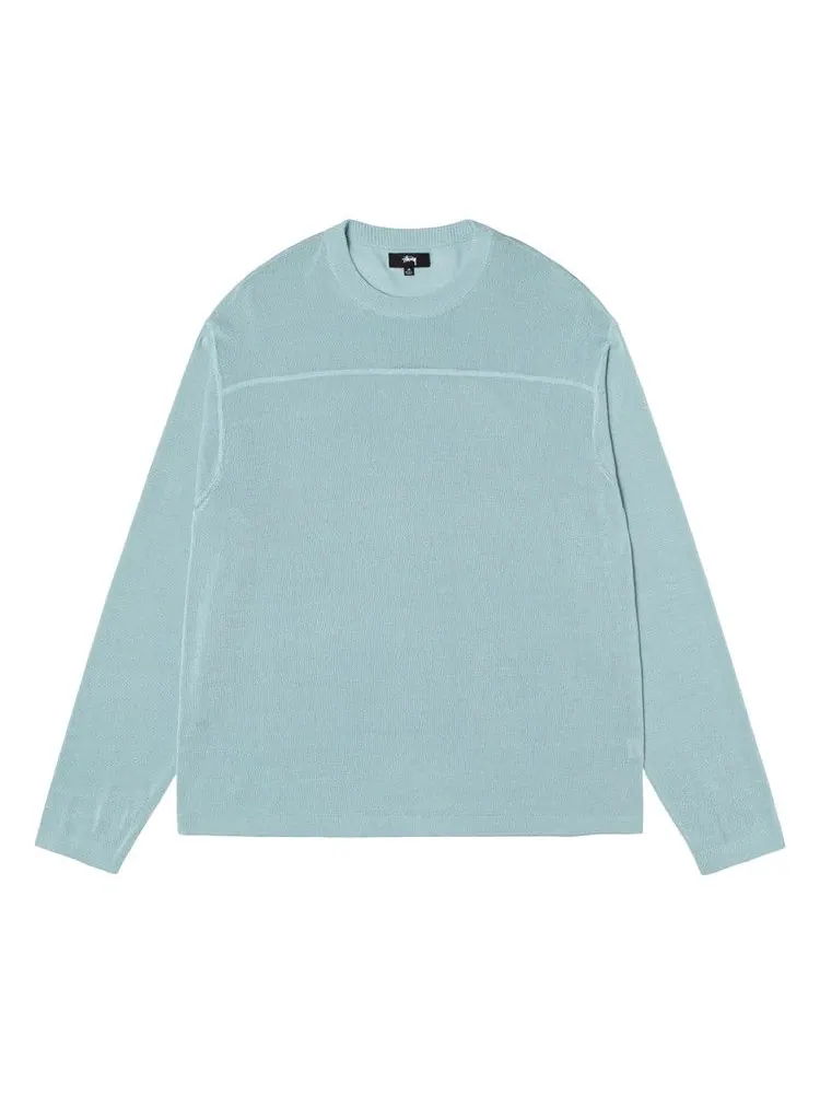 Свитер Stussy Lightweight Football Crew — изображение 1 из 2, светлый синий