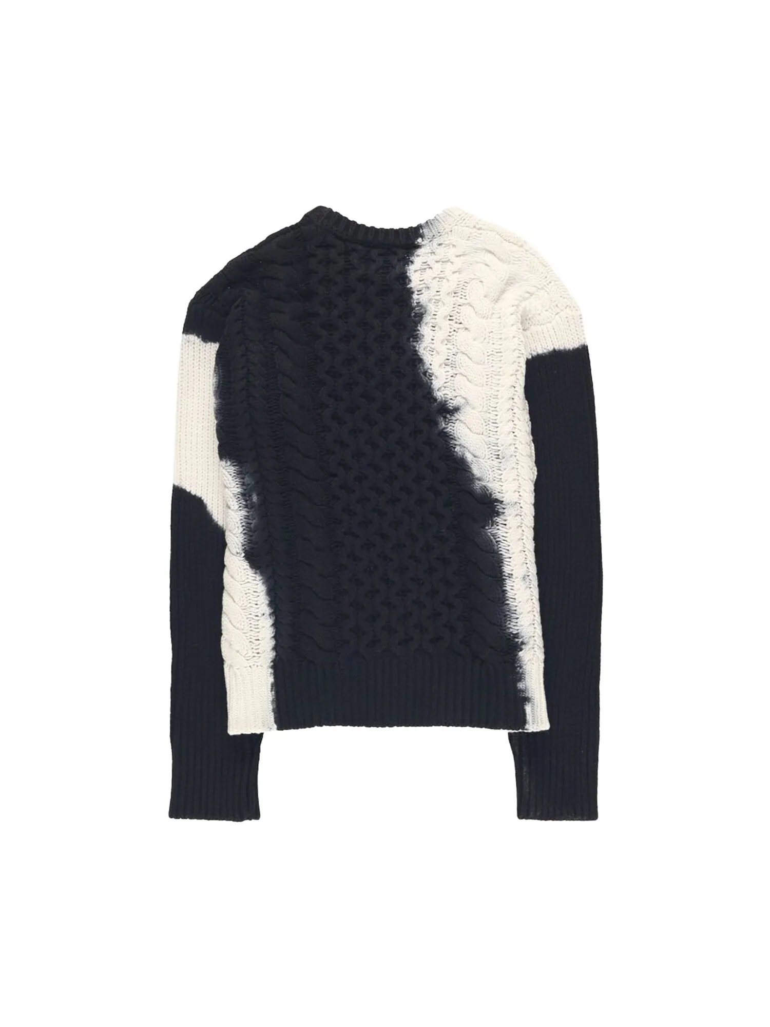 Свитер Stussy Tie Dye Fisherman Черный — изображение 2 из 2